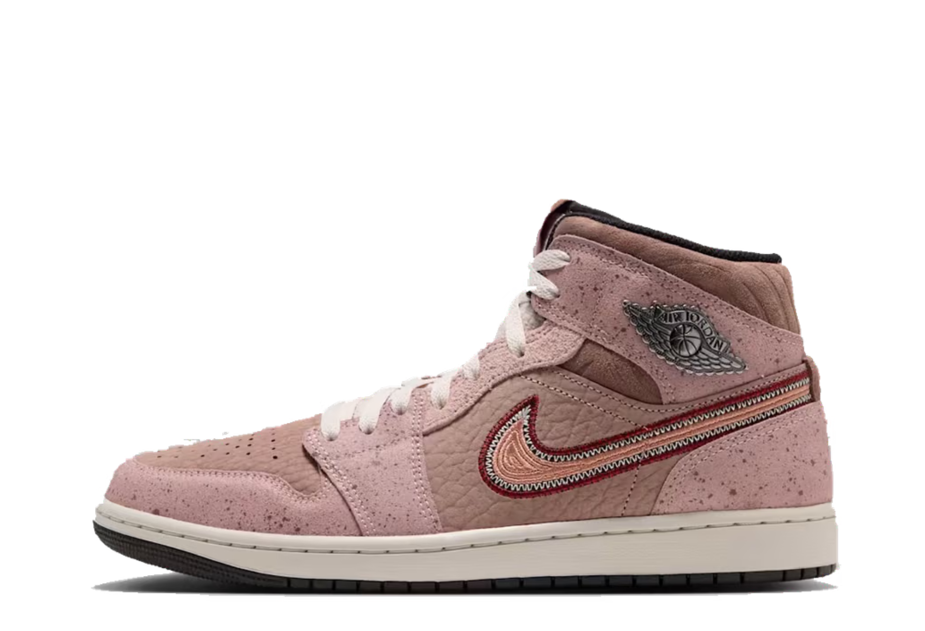 Air Jordan 1 Mid 'Dia de los Muertos' (2026) Desert Dust/Particle Beige/Light Orewood Brown/Terra Blush sneaker – authenticated on KLEKT