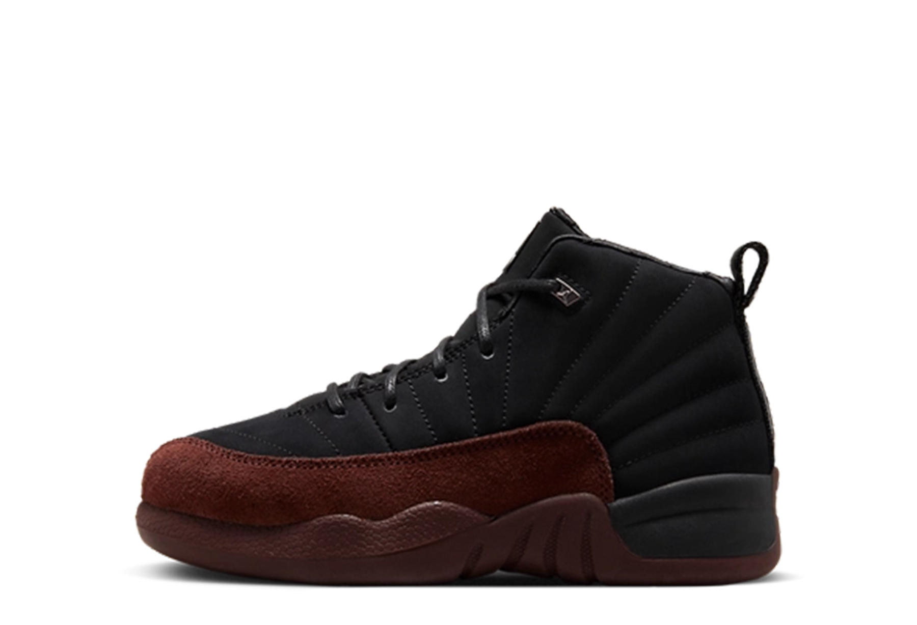 Air Jordan x A Ma Maniére 12 Retro PS 'Black' (2023) Black/Black/Burgundy Crush sneaker – authenticated on KLEKT