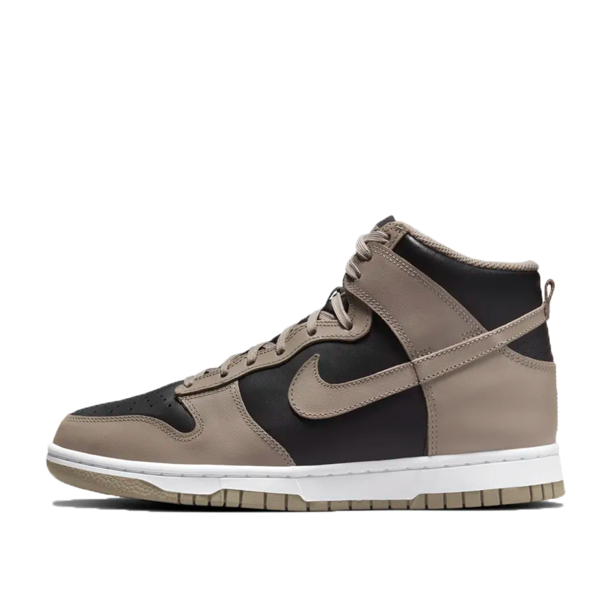 Nike Dunk High WMNS 'Moon Fossil' (2021) BLACK/MOON FOSSIL-BLACK sneaker – authenticated on KLEKT