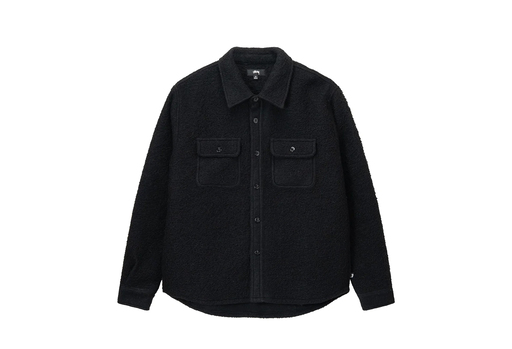 Stussy Casentino Wool CPO Shirt Black (FW22)