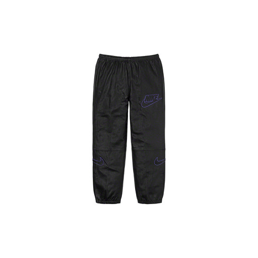 Supreme x Nike Leather Warm Up Pant Black (FW19)