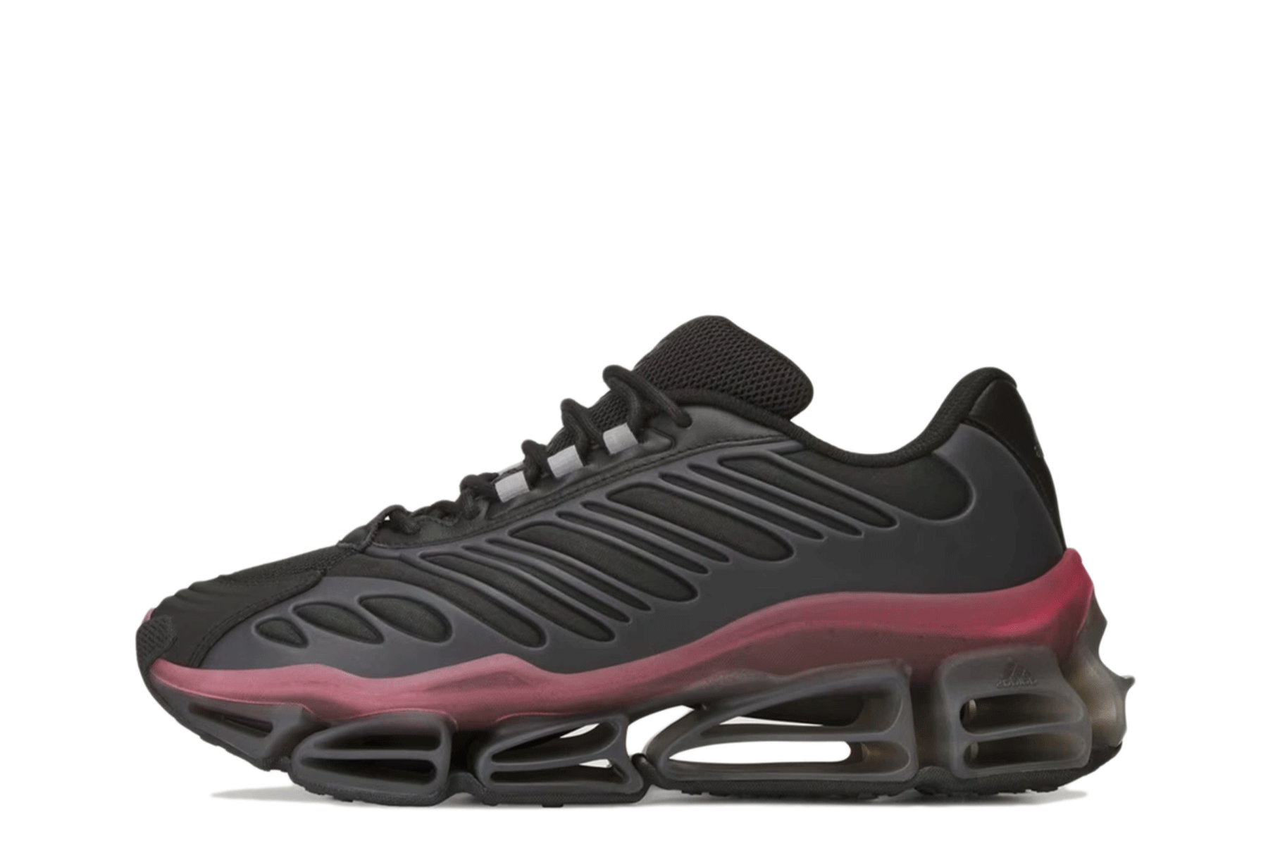 Adidas x Willy Chavarria Megaride AG 'Core Black & Red' (2026) Core Black / Core Black / Red sneaker – authenticated on KLEKT