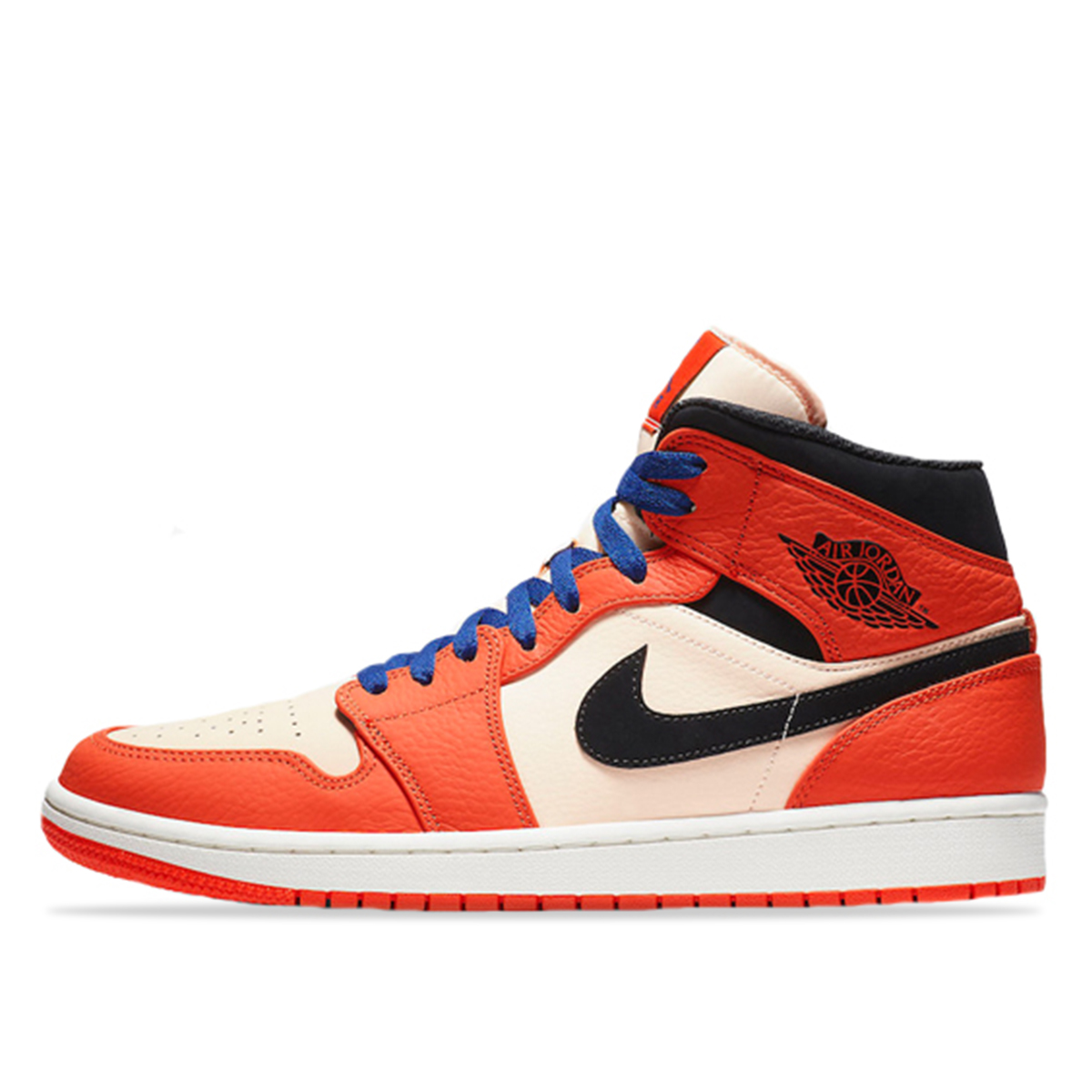 Air Jordan 1 Mid SE 'Team Orange' (2018) sneaker – authenticated on KLEKT