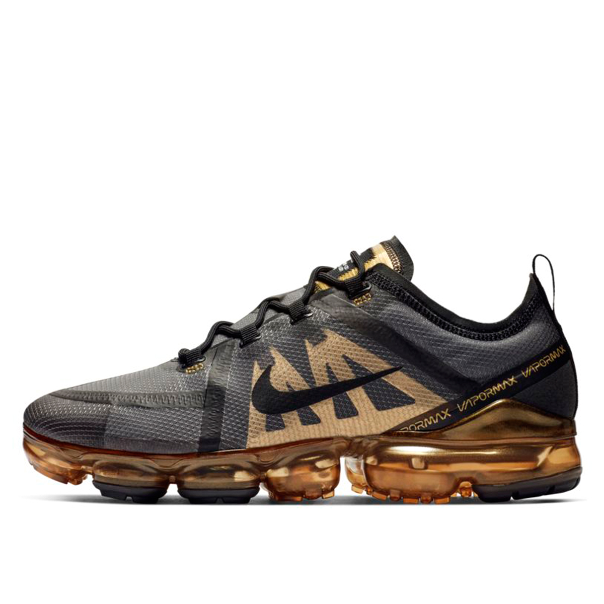 Nike Air VaporMax 2019 Black Metallic Gold sneaker – authenticated on KLEKT