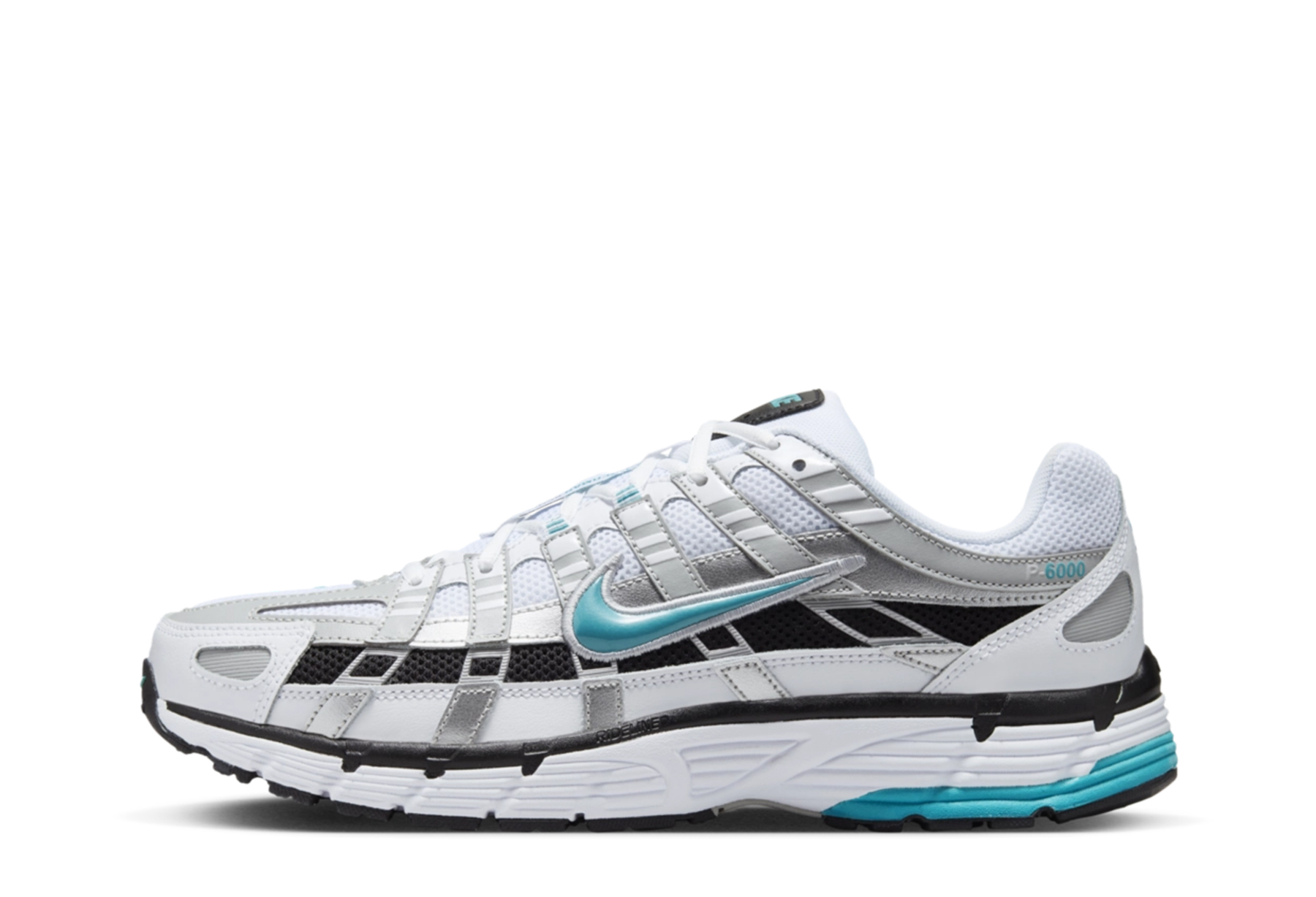 Nike P-6000 'Dusty Cactus' (2024) White/Metallic Silver/Black/Dusty Cactus sneaker – authenticated on KLEKT