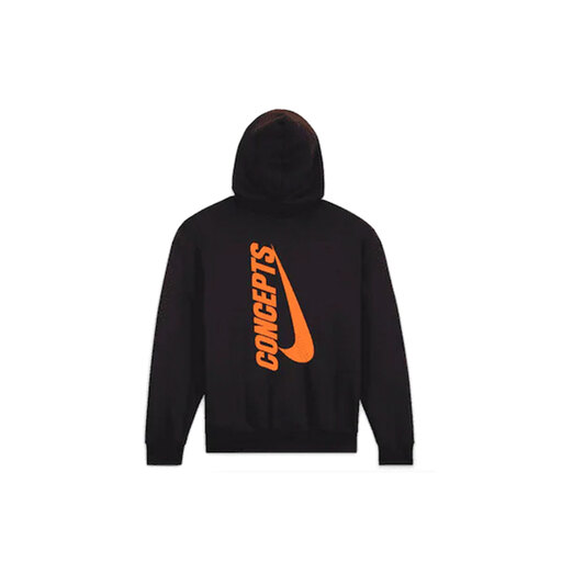 Nike SB x Concepts Hoodie Black Orange