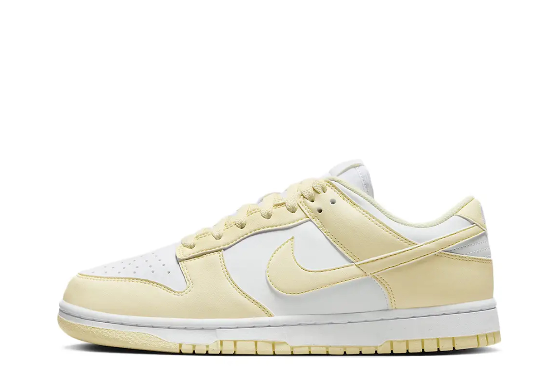 Nike Dunk Low Next Nature WMNS 'Alabaster' (2024) WHITE/YELLOW sneaker – authenticated on KLEKT