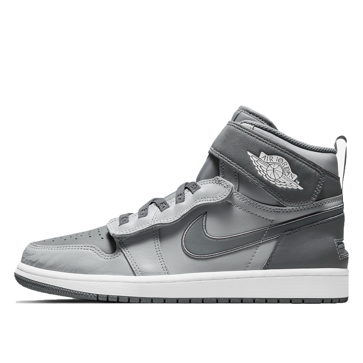 Air Jordan 1 FlyEase Smoke Grey (2021) LIGHT SMOKE GREY/SMOKE GREY/WHITE sneaker – authenticated on KLEKT