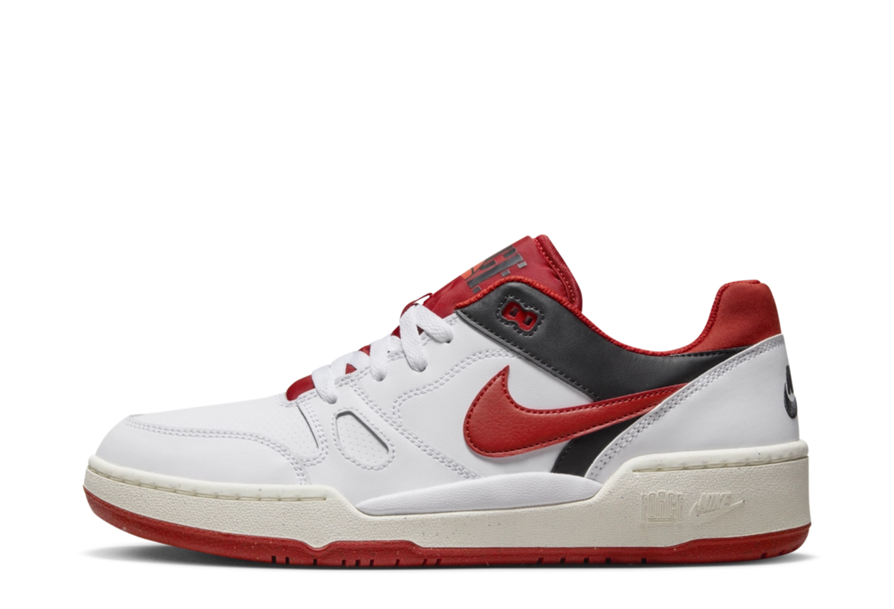 Nike Full Force Low 'Mystic Red' (2023) White/Mystic Red/Black/Sail sneaker – authenticated on KLEKT