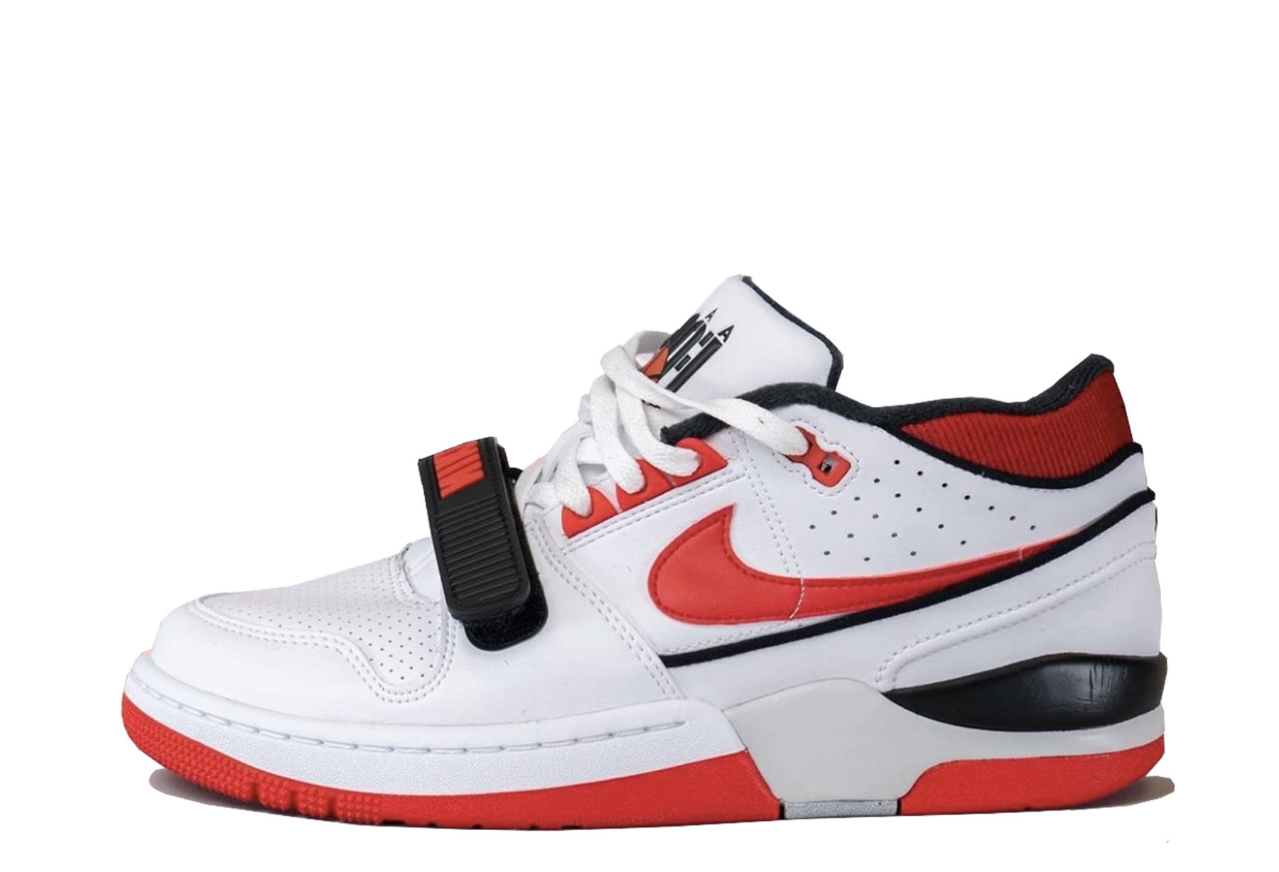 Nike x Billie Eilish Air Alpha Force 88 'Fire Red' (2023) White/Fire Red/Black/Neutral Grey sneaker – authenticated on KLEKT