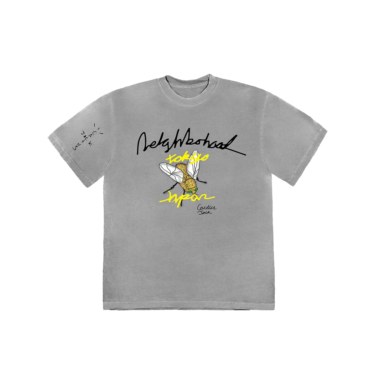Travis Scott Cactus Jack x Neighborhood Carousel T-Shirt Grey (SS21) GREY sneaker – authenticated on KLEKT