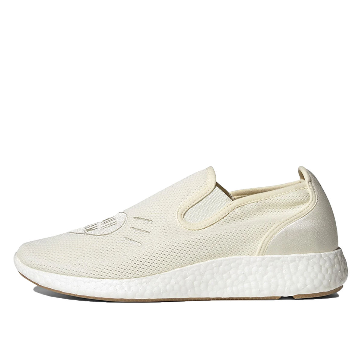 Adidas x Human Made Slip-On Pure (2021) CREAM WHITE/CREAM WHITE/CHALK WHITE sneaker – authenticated on KLEKT