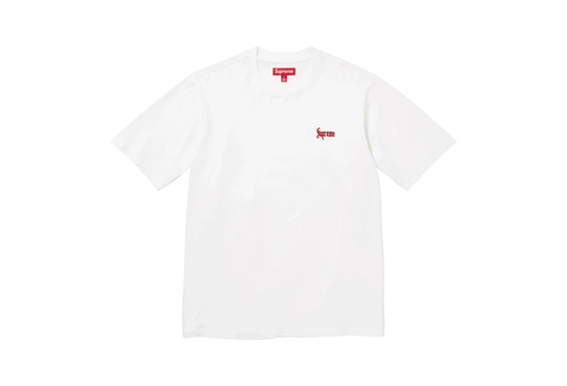 Supreme Old English Tee 'White' (FW24) – authenticated on KLEKT