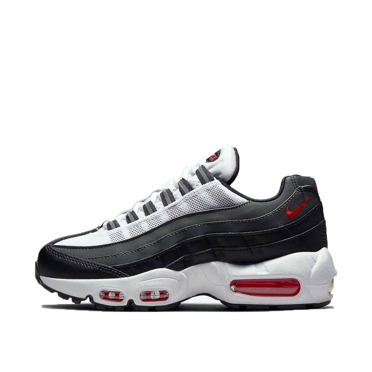 Nike Air Max 95 Recraft Iron Grey (GS) (2021) IRON GREY/UNIVERSITY RED/BLACK/WHITE sneaker – authenticated on KLEKT