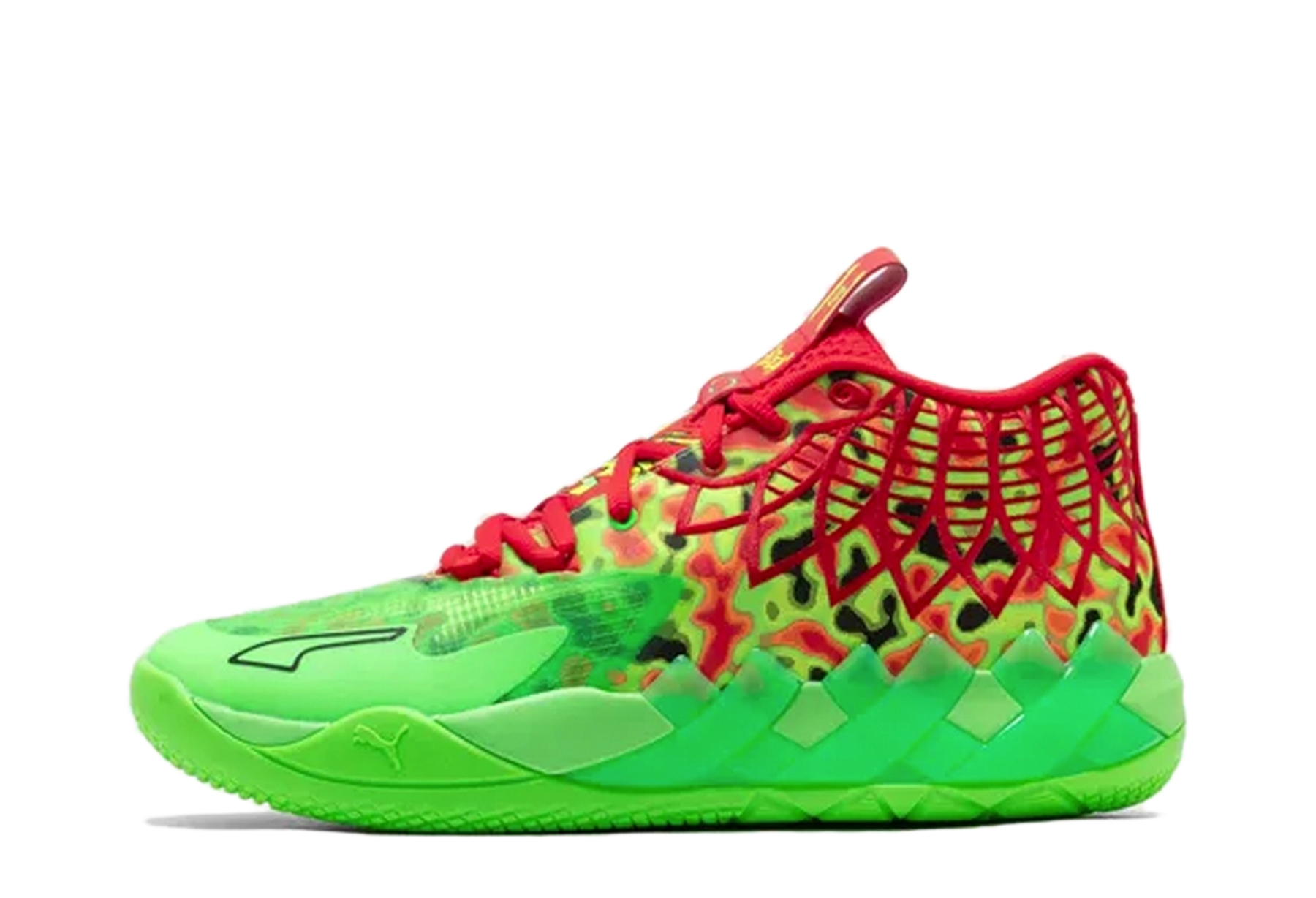 Puma MB-01 'Thermal' (2024) Fluro Green Res/Puma Red sneaker – authenticated on KLEKT