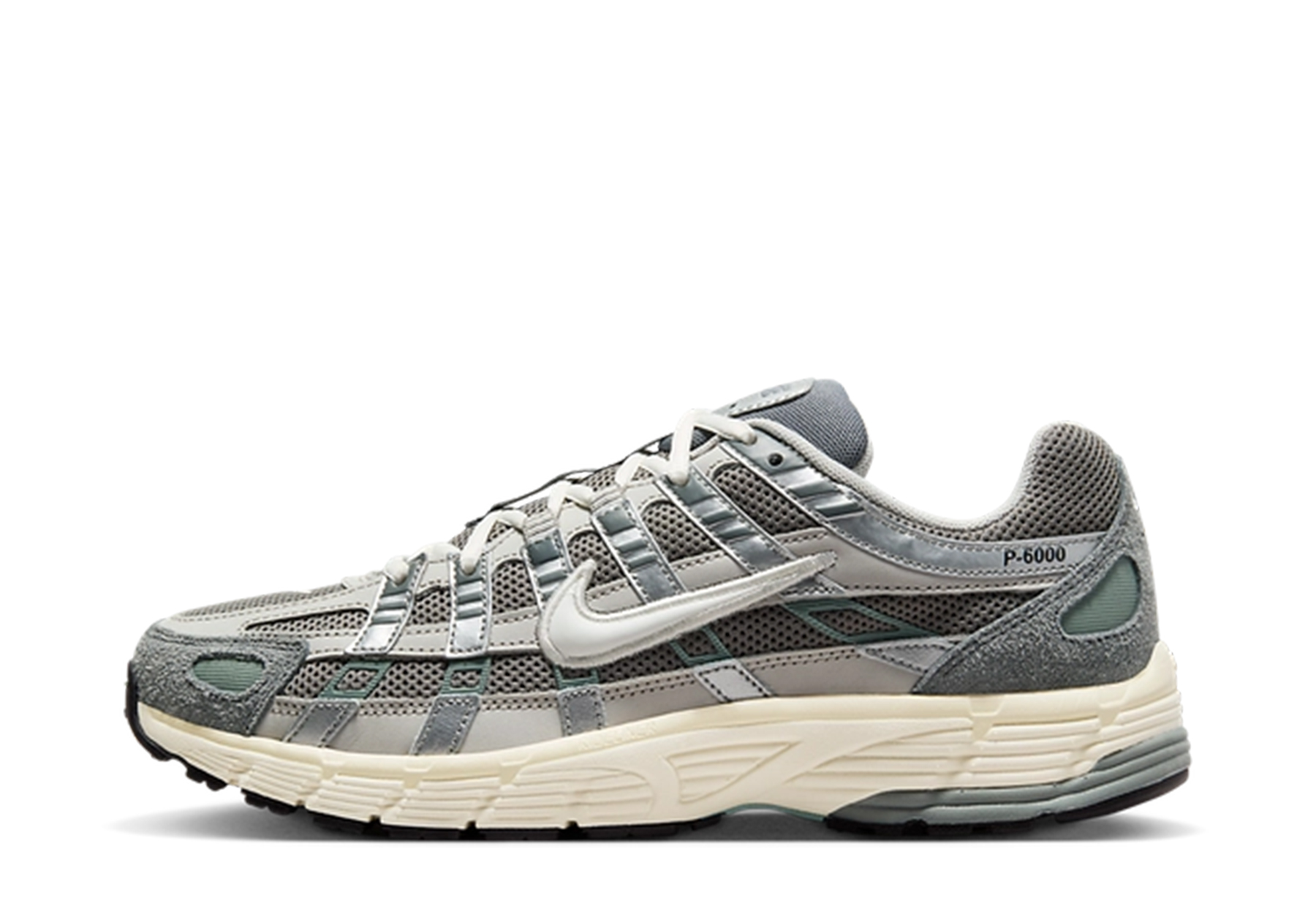 Nike P-6000 'Flat Pewter' (2023) Flat Pewter/Light Iron Ore/Metallic Silver/White sneaker – authenticated on KLEKT
