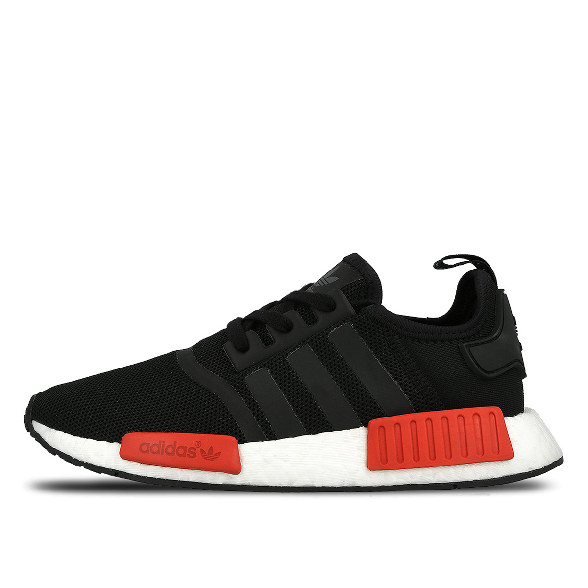 Adidas NMD R1 Black Red sneaker – authenticated on KLEKT