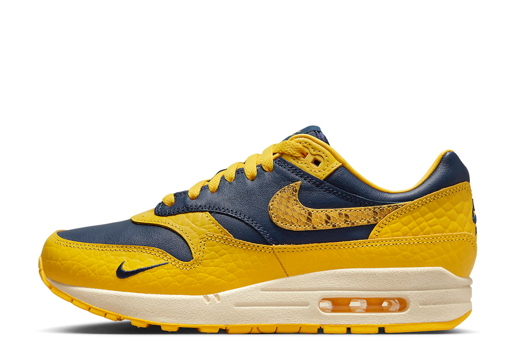 Nike Air Max 1 WMNS CO Japan 'Michigan' (2023) Midnight Navy/Varsity Maize/Natural sneaker – authenticated on KLEKT