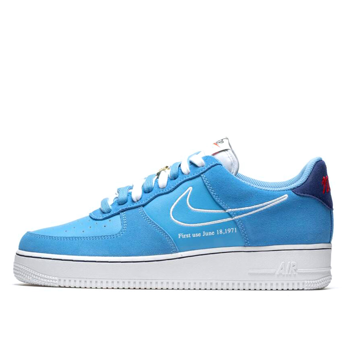 Nike Air Force 1 Low First Use University Blue (2021) UNIVERSITY BLUE/WHITE/DEEP ROYAL BLUE sneaker – authenticated on KLEKT