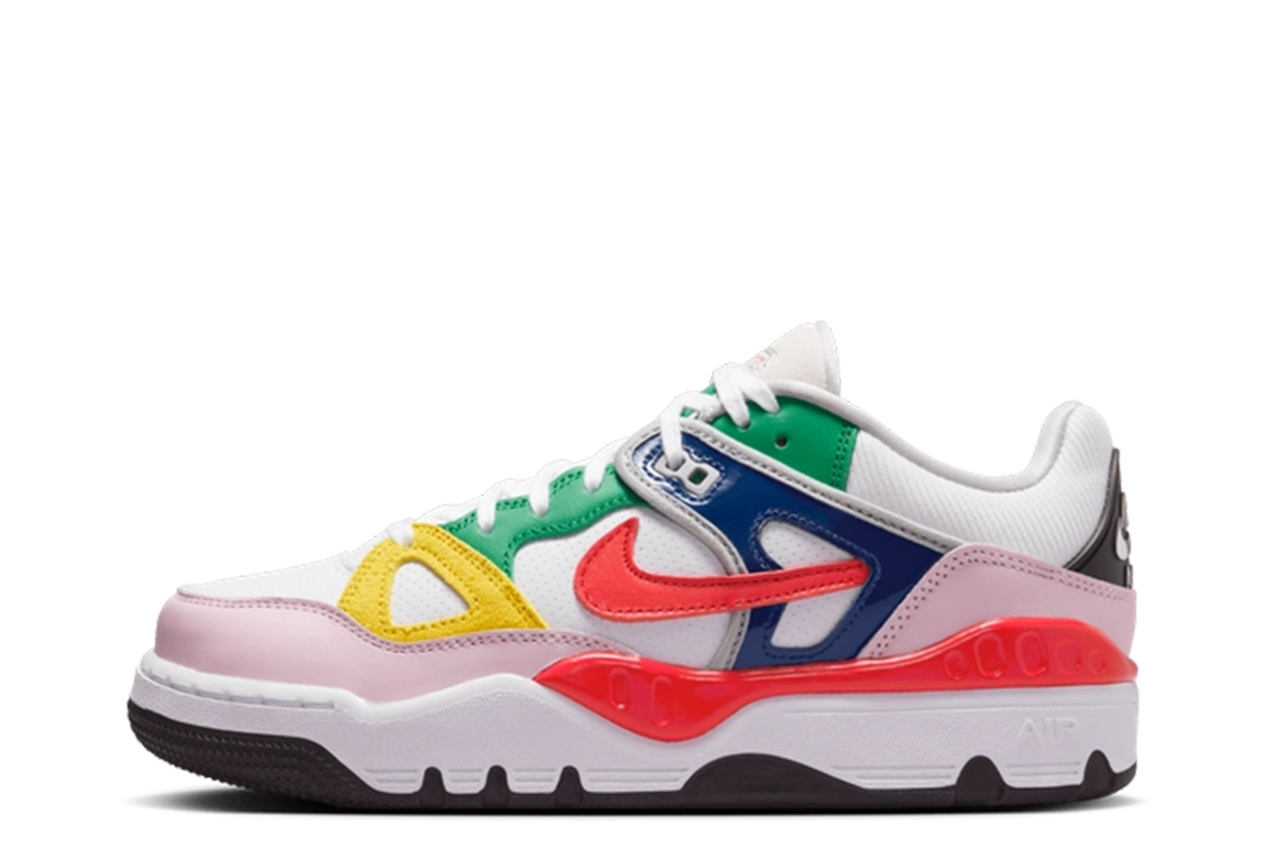 Nike Air Force 3 Low SP Nigo 'White' (Otsumo Plaza Japan Exclusive) (2024) White/University Red/Tour Yellow sneaker – authenticated on KLEKT