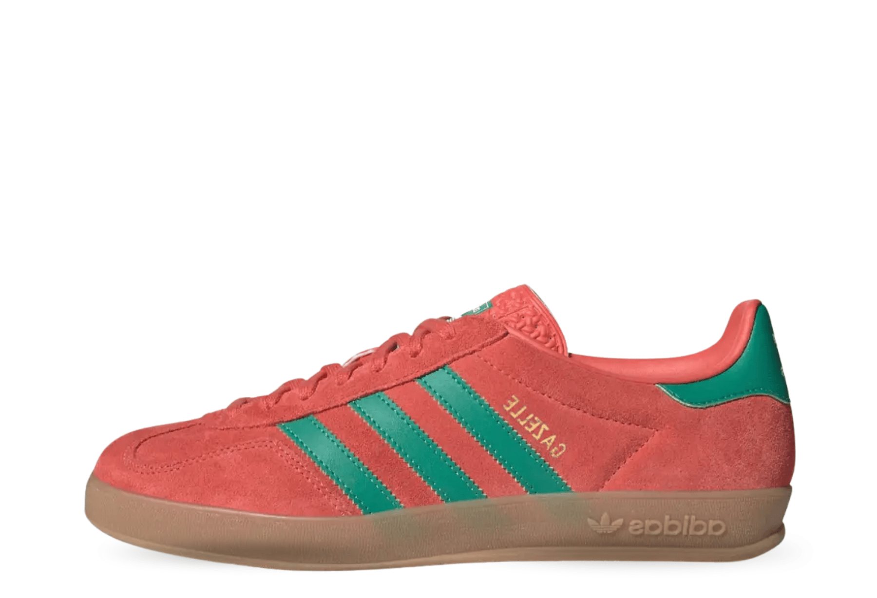 Adidas Gazelle Indoor 'Preloved Scarlet Court Green' (2025) PRELOVED SCARLET/COURT GREEN sneaker – authenticated on KLEKT