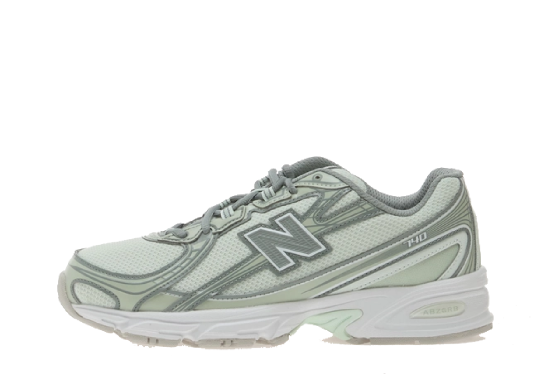 New Balance 740 Mint Water (2026) Soft pastel green sneaker – authenticated on KLEKT