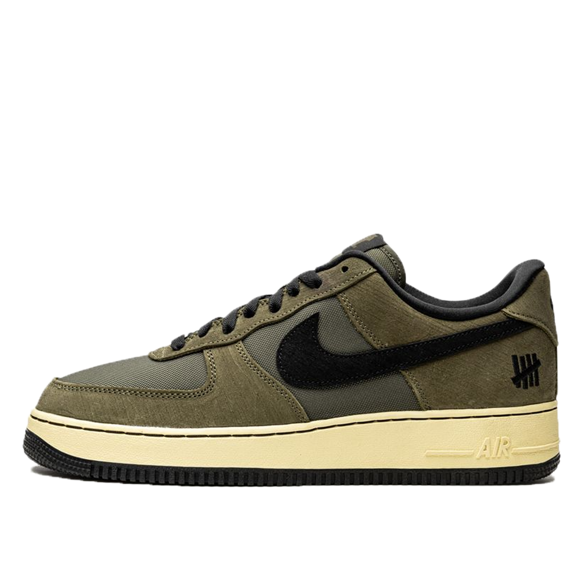 Nike x Undefeated Air Force 1 Low SP 'Ballistic Dunk vs AF1' Cargo Khaki (2021) CARGO KHAKI/BLACK sneaker – authenticated on KLEKT