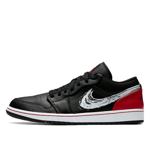 Air Jordan 1 Low SE Brushstroke Black (2020)