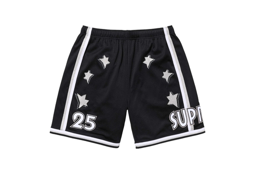 Supreme All Star Basketball Short 'Black' (SS25) – authenticated on KLEKT