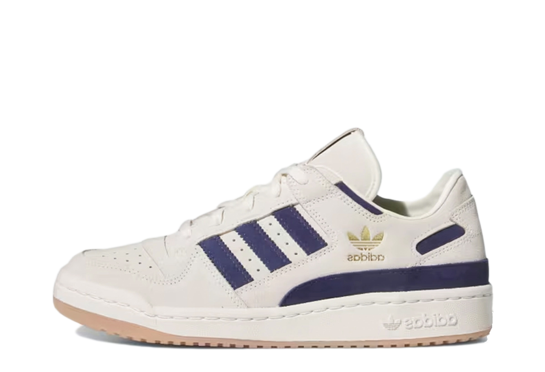 Adidas Forum Low CL 'Core White & Blue' (2024) Cream White/Dark Blue sneaker – authenticated on KLEKT