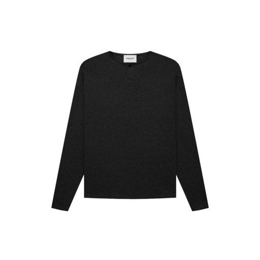 Fear Of God Essentials Thermal Henley L/S Black (FW21)
