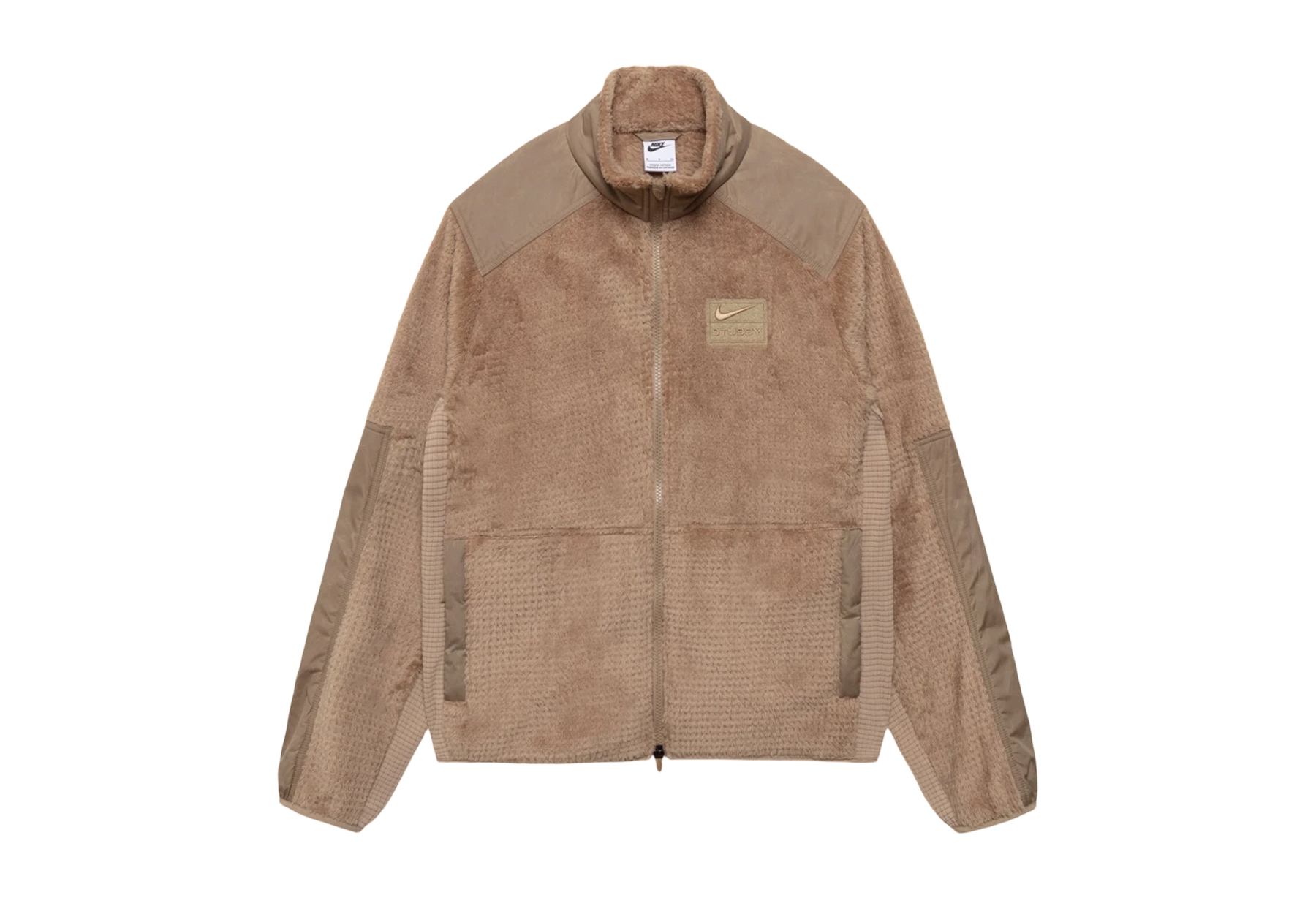 Nike x Stüssy Tactical Lightweight Full-Zip Jacket 'Pine Nut' (FW25) BROWN sneaker – authenticated on KLEKT