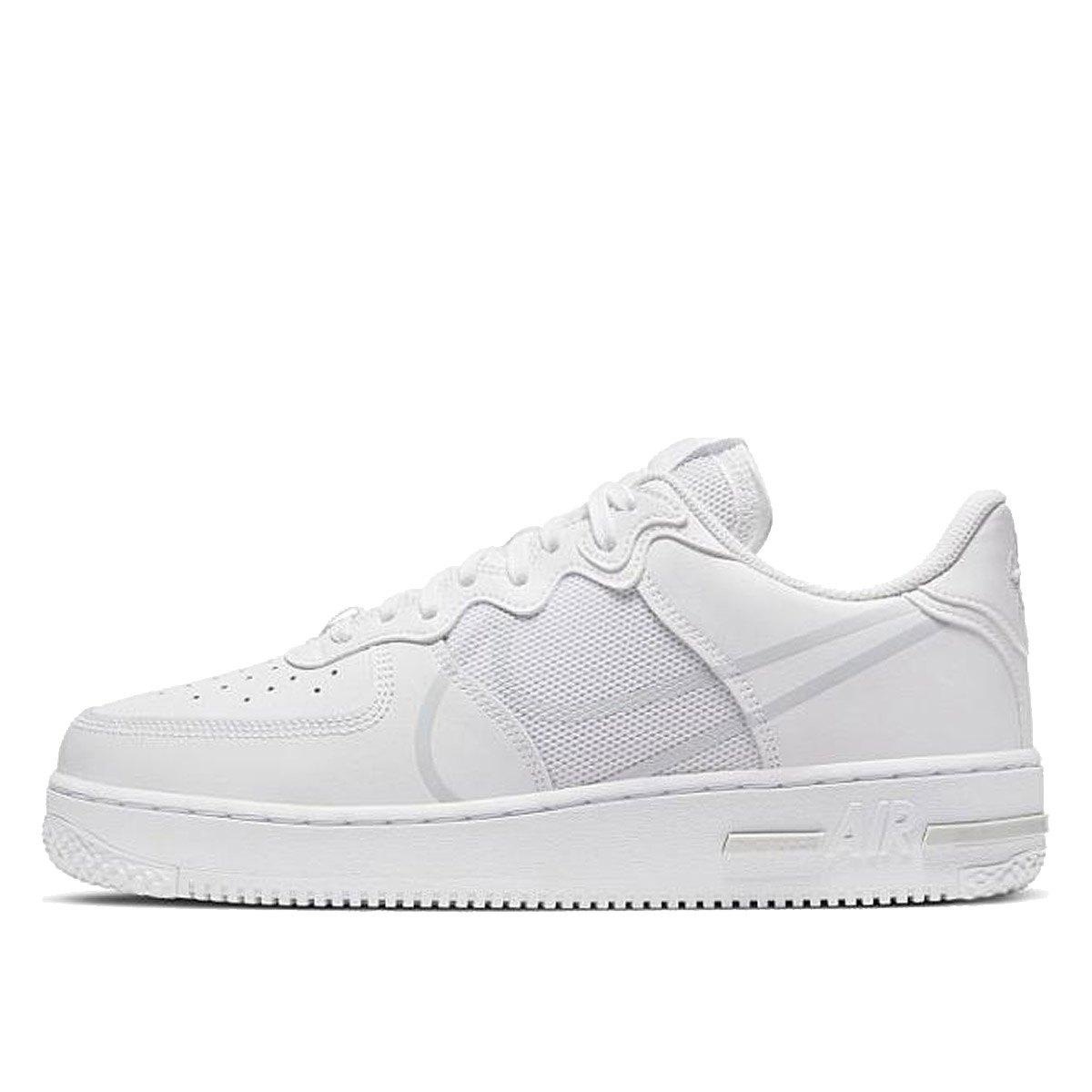 Nike Air Force 1 React White (2020) WHITE/PURE PLATINUM sneaker – authenticated on KLEKT