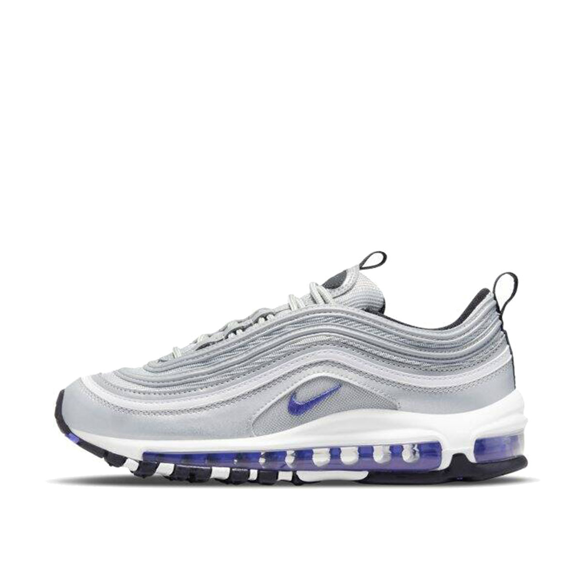 Nike Air Max 97 Metallic Silver Persian Violet (GS) (2021) METALLIC SILVER/BLACK/WHITE/PERSIAN VIOLET sneaker – authenticated on KLEKT