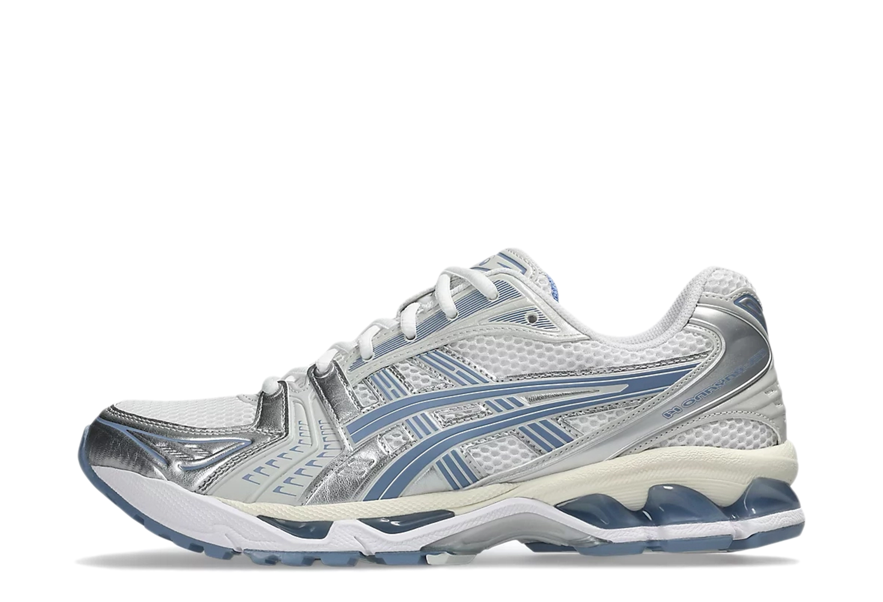 Asics GEL-KAYANO 14 'Light Navy' (2206) White/Light Navy sneaker – authenticated on KLEKT
