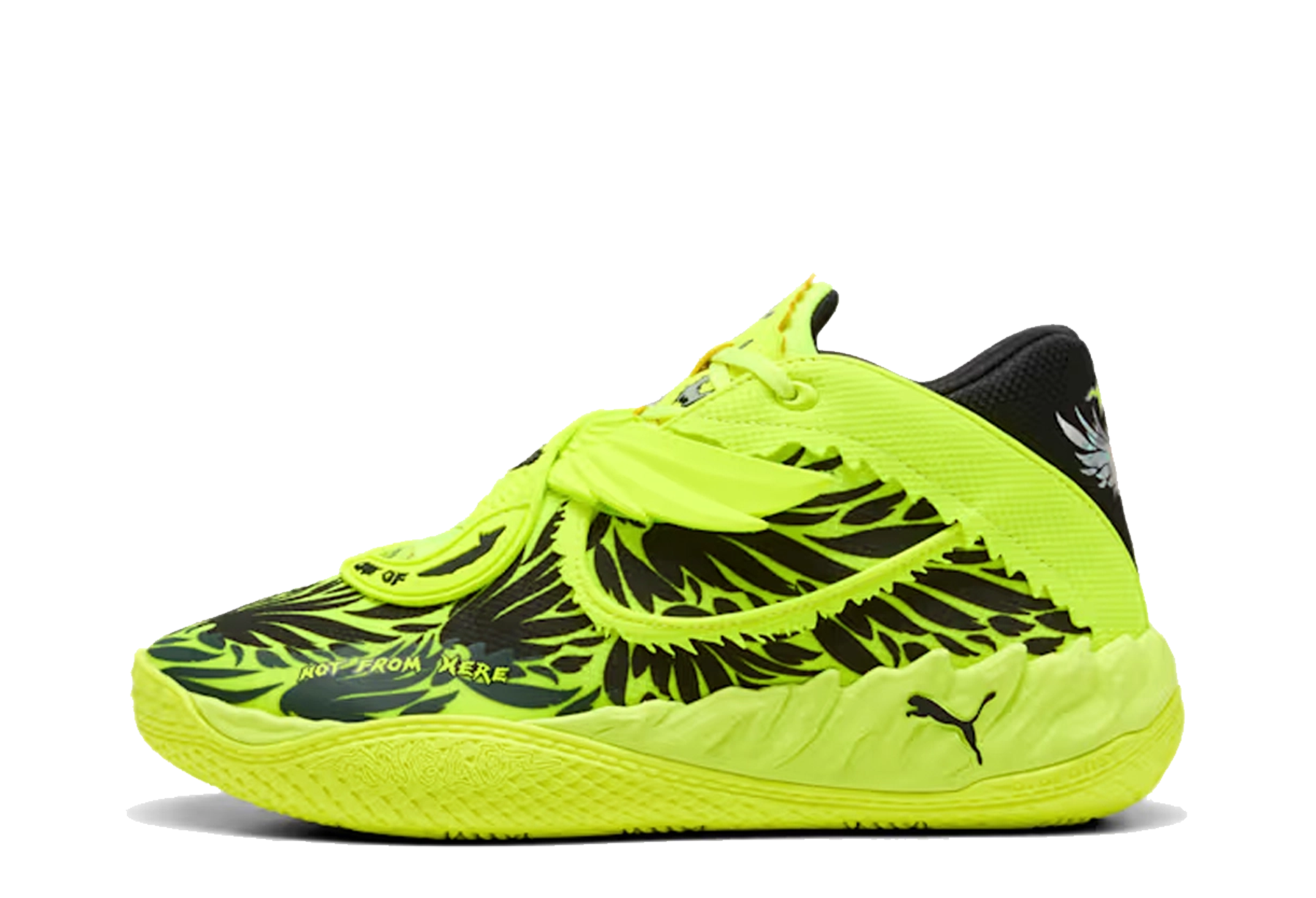 Puma MB.05 Rave 'Yellow Alert' (2025) Yellow Alert-PUMA Black sneaker – authenticated on KLEKT