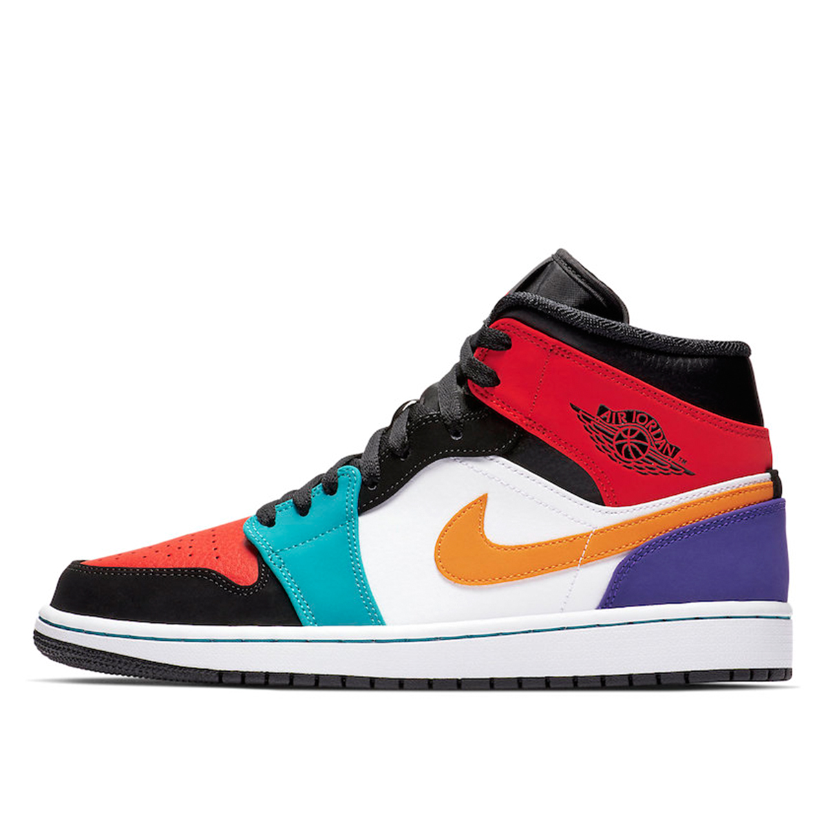 Air Jordan 1 Mid Bred Multi-Color (2019) sneaker – authenticated on KLEKT