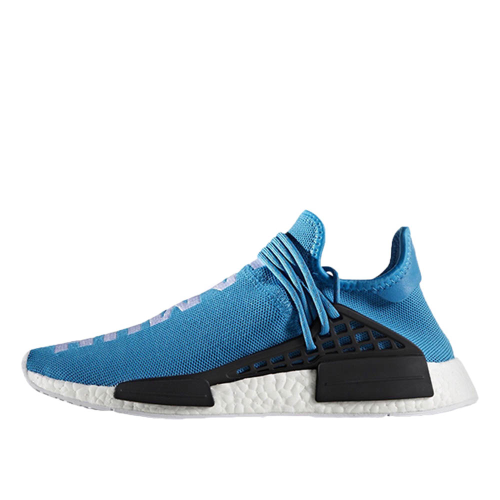 Adidas x Pharrell NMD HU Human Race Being Sharp Blue sneaker – authenticated on KLEKT