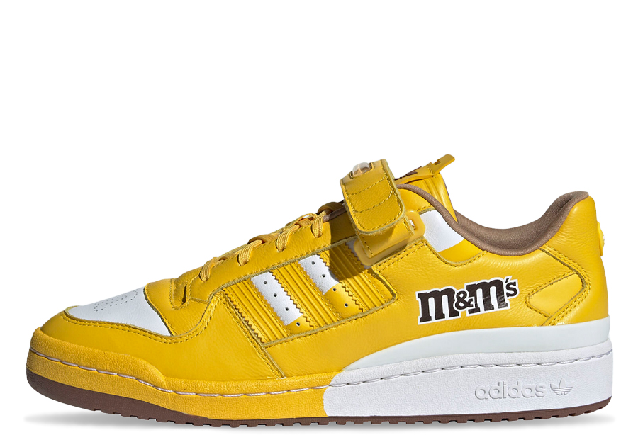 Adidas x M&M Forum Low Yellow (2022) yellow//white sneaker – authenticated on KLEKT