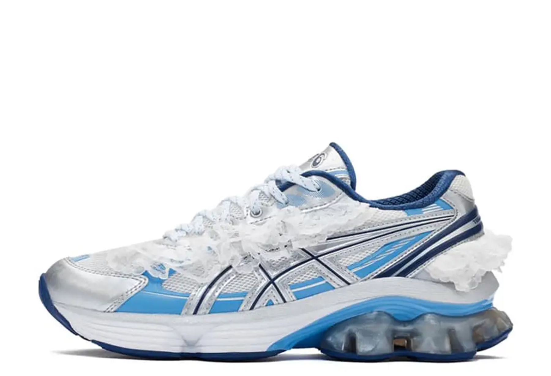 Asics x SHUSHU/TONG Gel-Kinetic Fluent 'Silver Blue' (2025) SILVER sneaker – authenticated on KLEKT