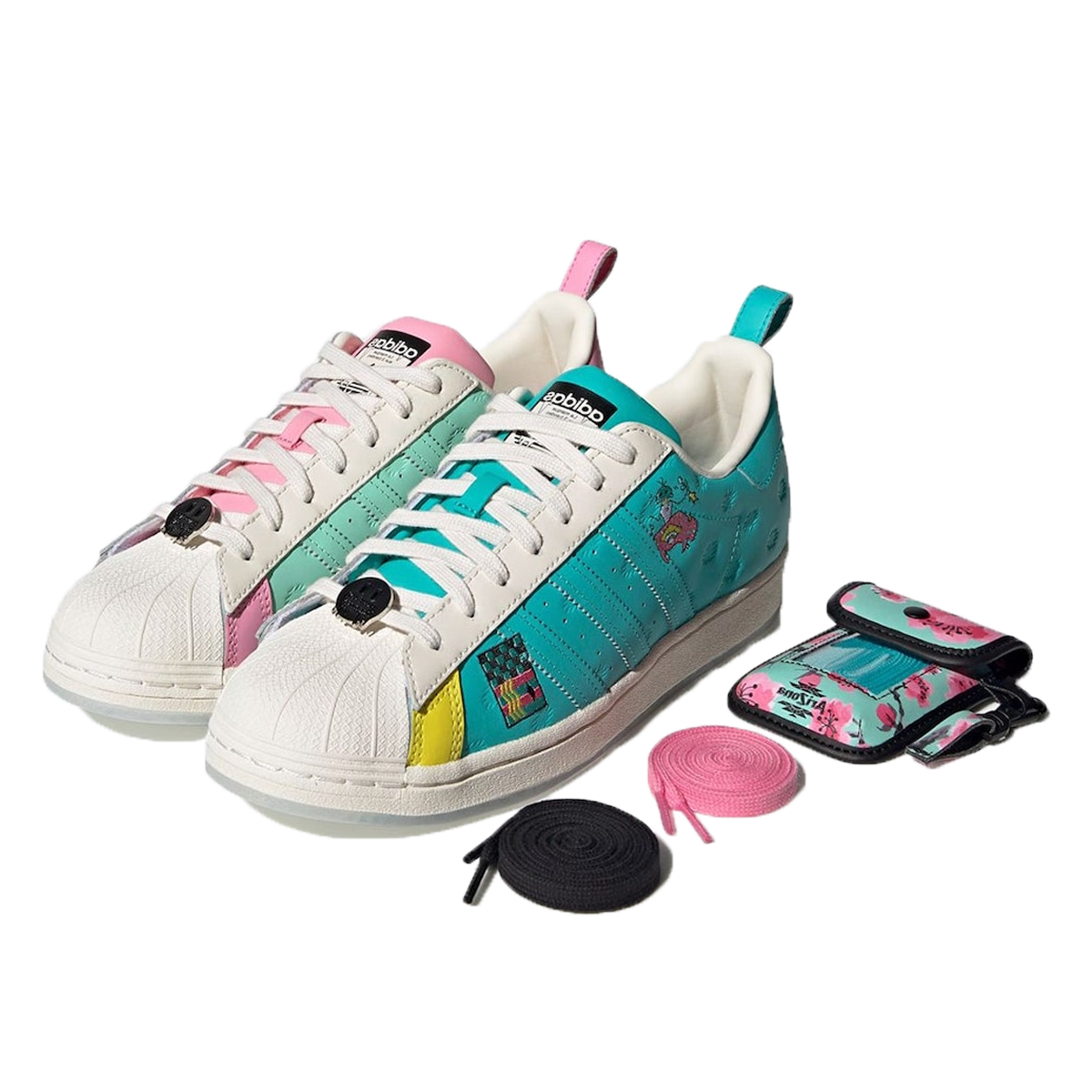 Adidas x Arizona Superstar Split Teal (2021) sneaker – authenticated on KLEKT