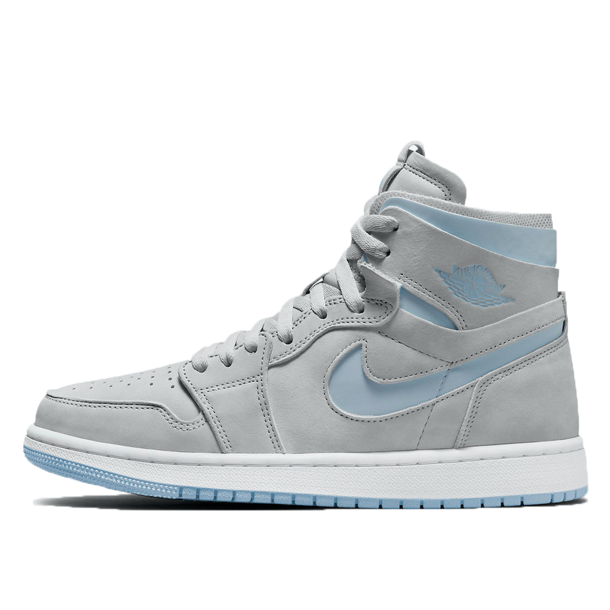 Air Jordan 1 Zoom CMFT WMNS 'Cool Grey Light Blue' (2021) COOL GREY/LIGHT BLUE/WHITE sneaker – authenticated on KLEKT