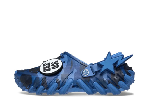 Crocs x BAPE Echo RO Clog 'Navy' (2026) – authenticated on KLEKT