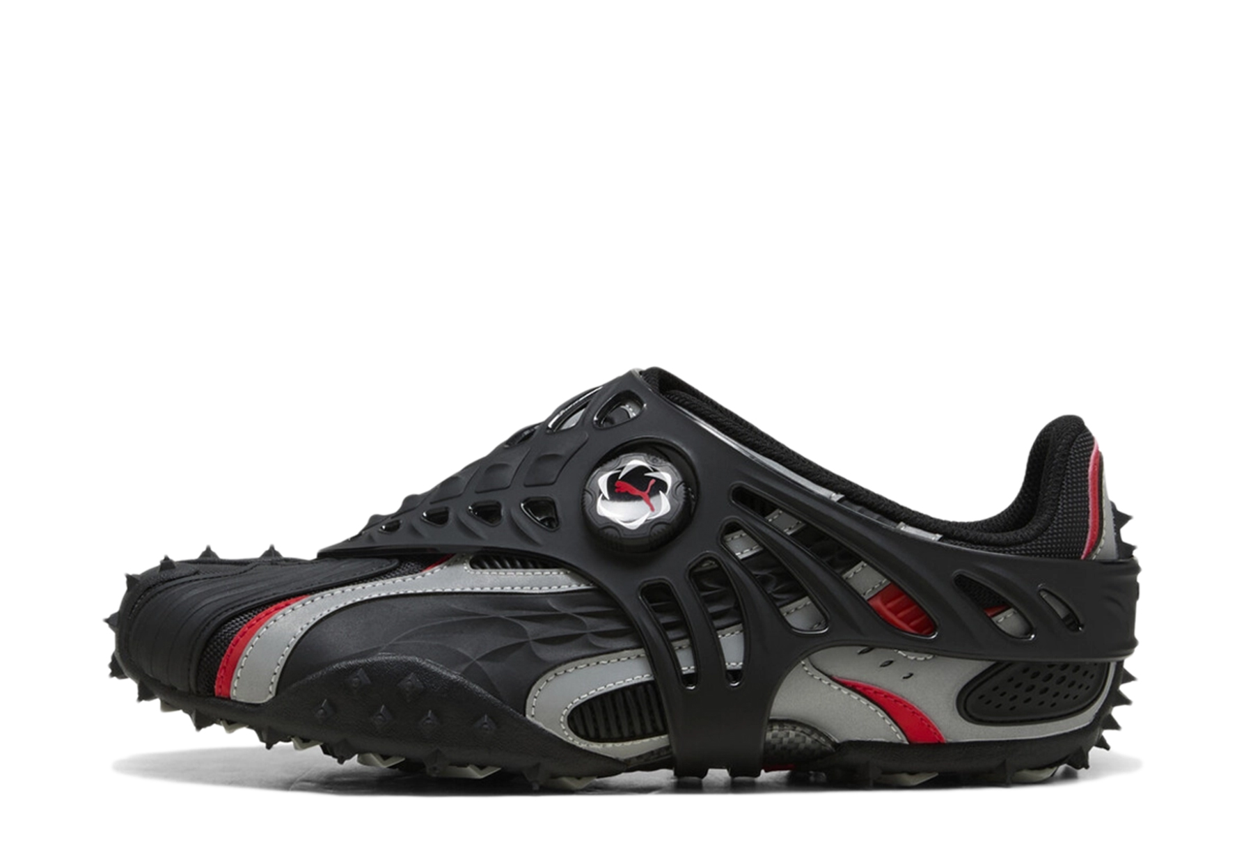 Puma x ASAP ROCKY Mostro Gabbia Leather 'Black' (2025) Black/Silver sneaker – authenticated on KLEKT