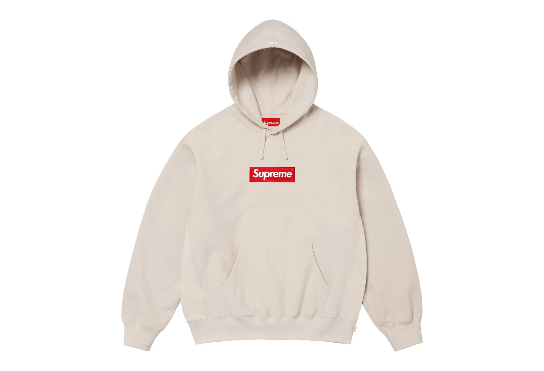 Supreme Box Logo Hooded Sweatshirt 'Stone' (FW24) STONE sneaker – authenticated on KLEKT