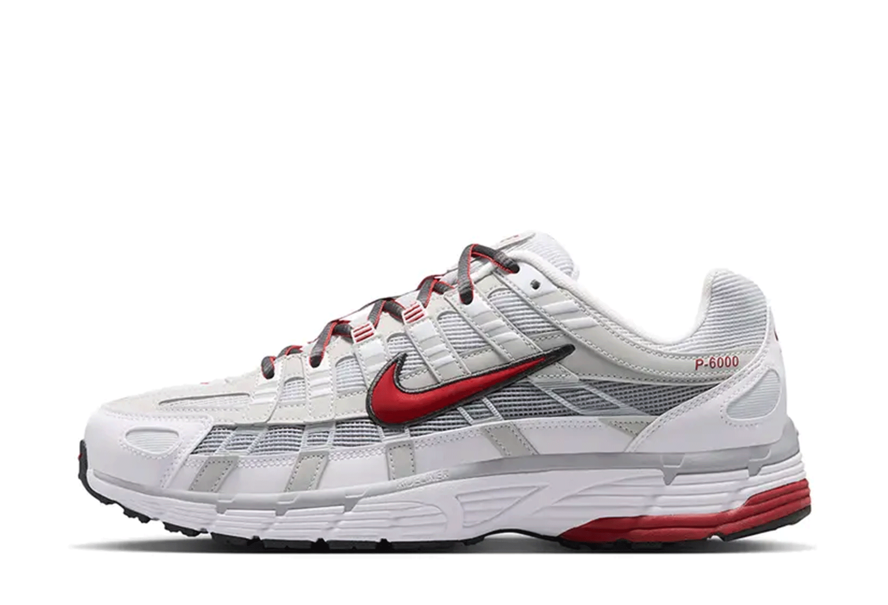 Nike P-6000 'White Platinum Red' (2026) WHITE sneaker – authenticated on KLEKT