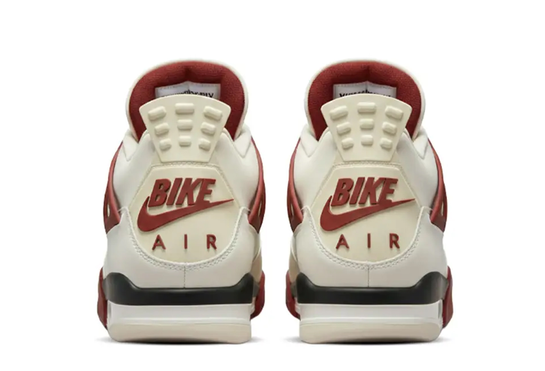 Air Jordan x Nigel Sylvester 4 'Brick After Brick' (2025) Sail/Cinnabar-Black sneaker – authenticated on KLEKT