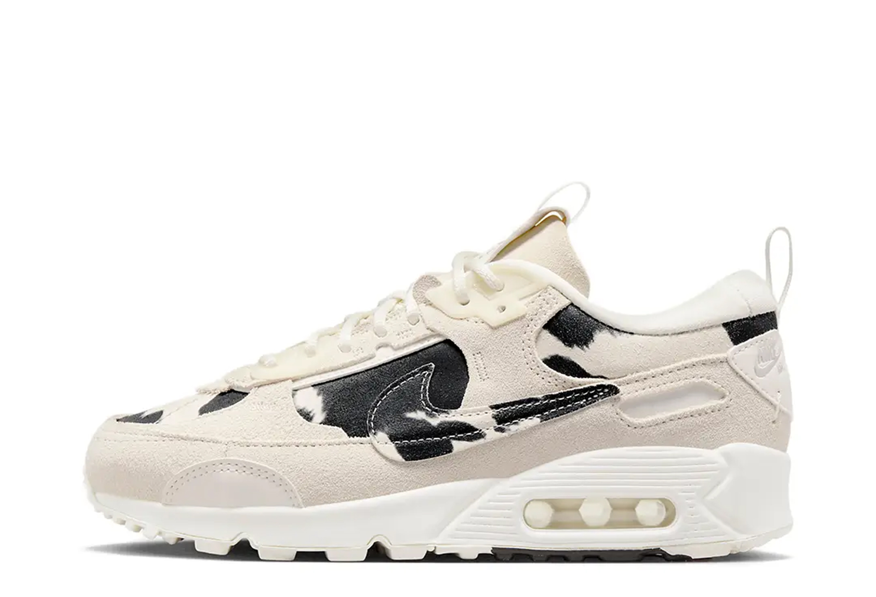 Nike Air Max 90 Futura WMNS Cow Print (2023) OFF-WHITE/BLACK sneaker – authenticated on KLEKT