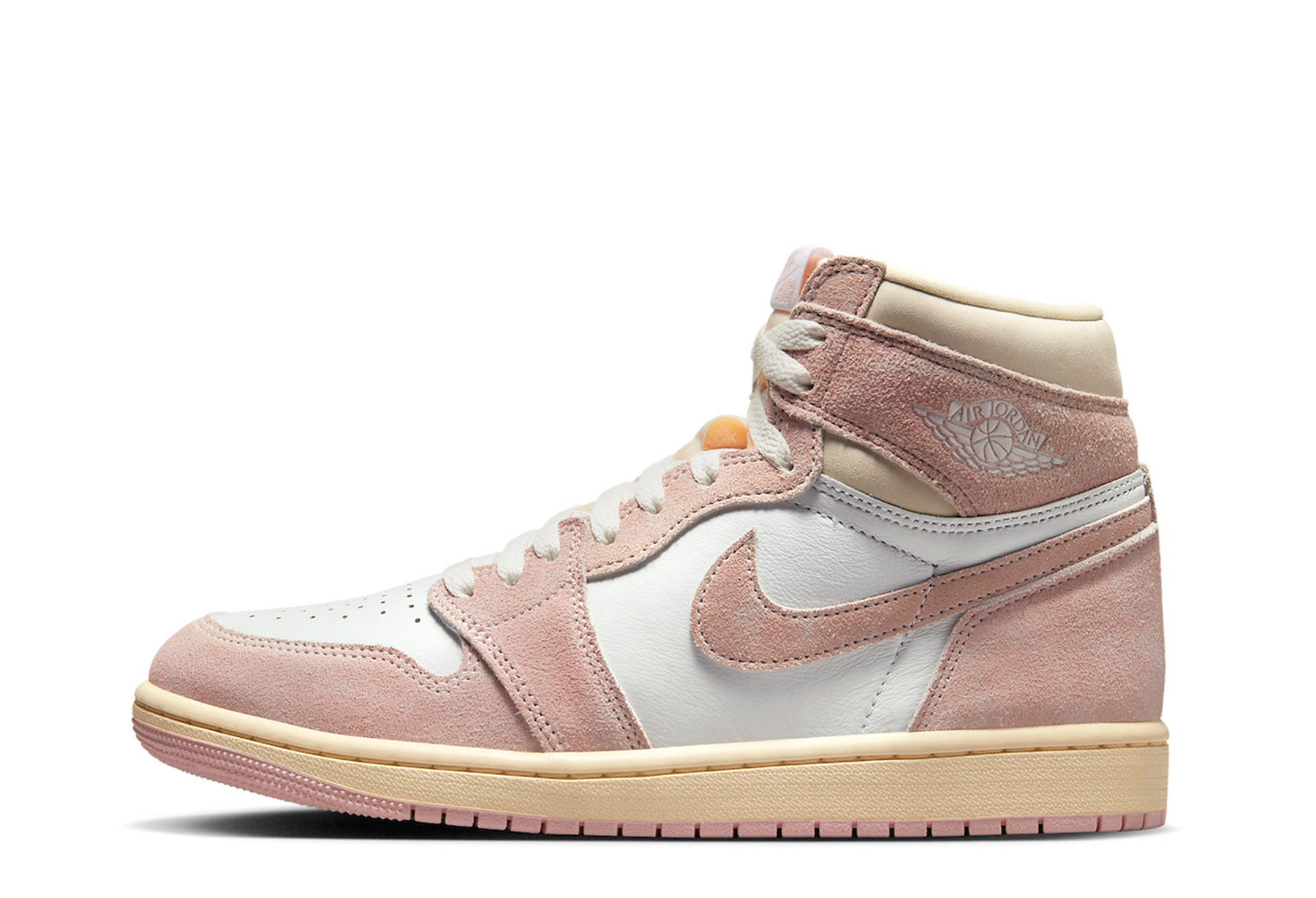 Air Jordan 1 High OG WMNS 'Washed Pink' (2023) Atmosphere/White-Muslin-Sail sneaker – authenticated on KLEKT