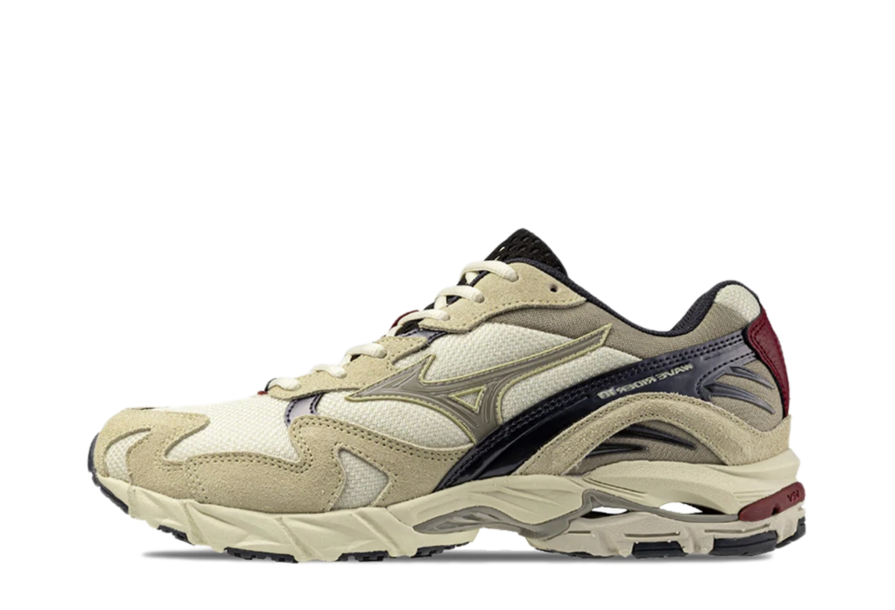 Mizuno Wave Rider 10 Yokai 'Beige' (2024) Beige/Black sneaker – authenticated on KLEKT